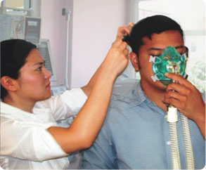 Use only non-vented masks (no holes or valves of any kind)